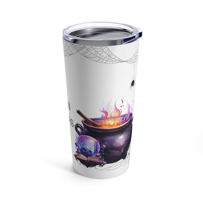 Retro Halloween Tumbler 20 oz Stainless Steel Tumbler Funny Coffee Cup