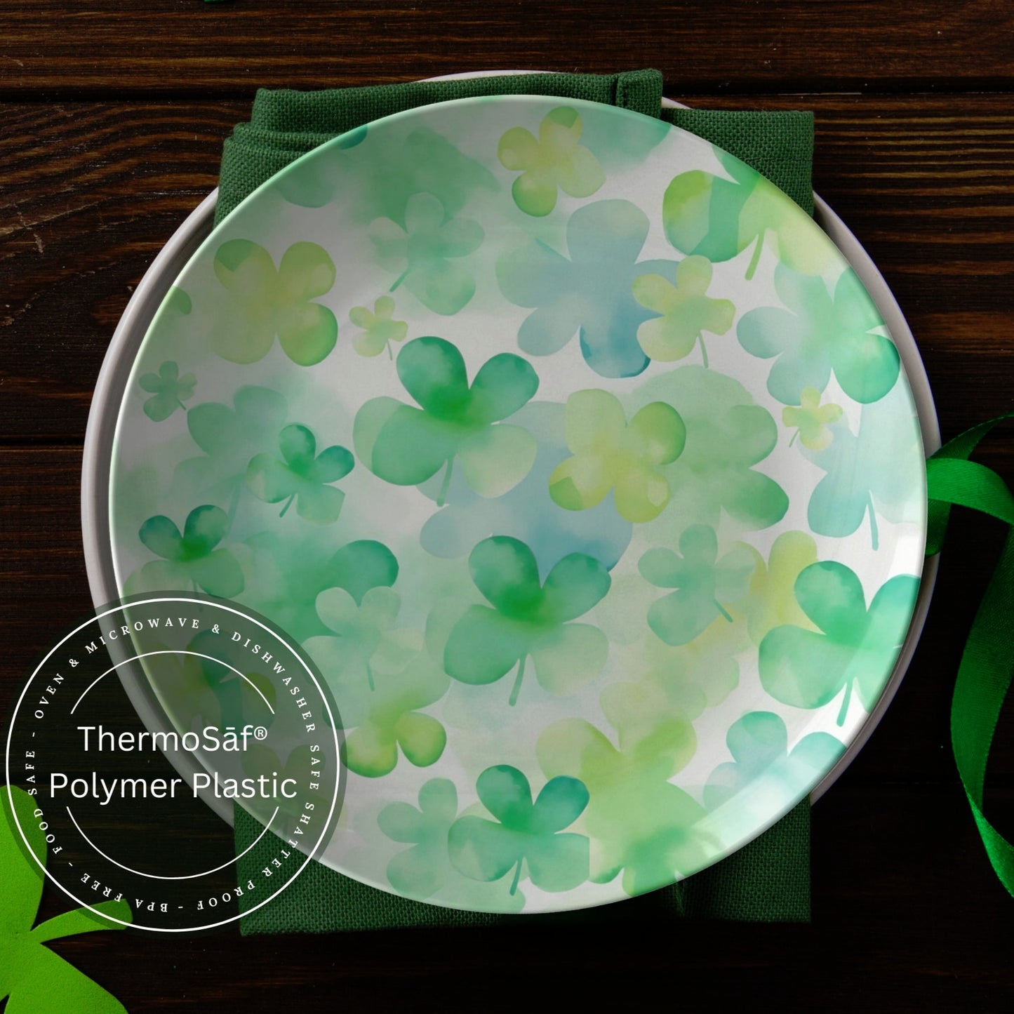 Four Leaf Clover Plate