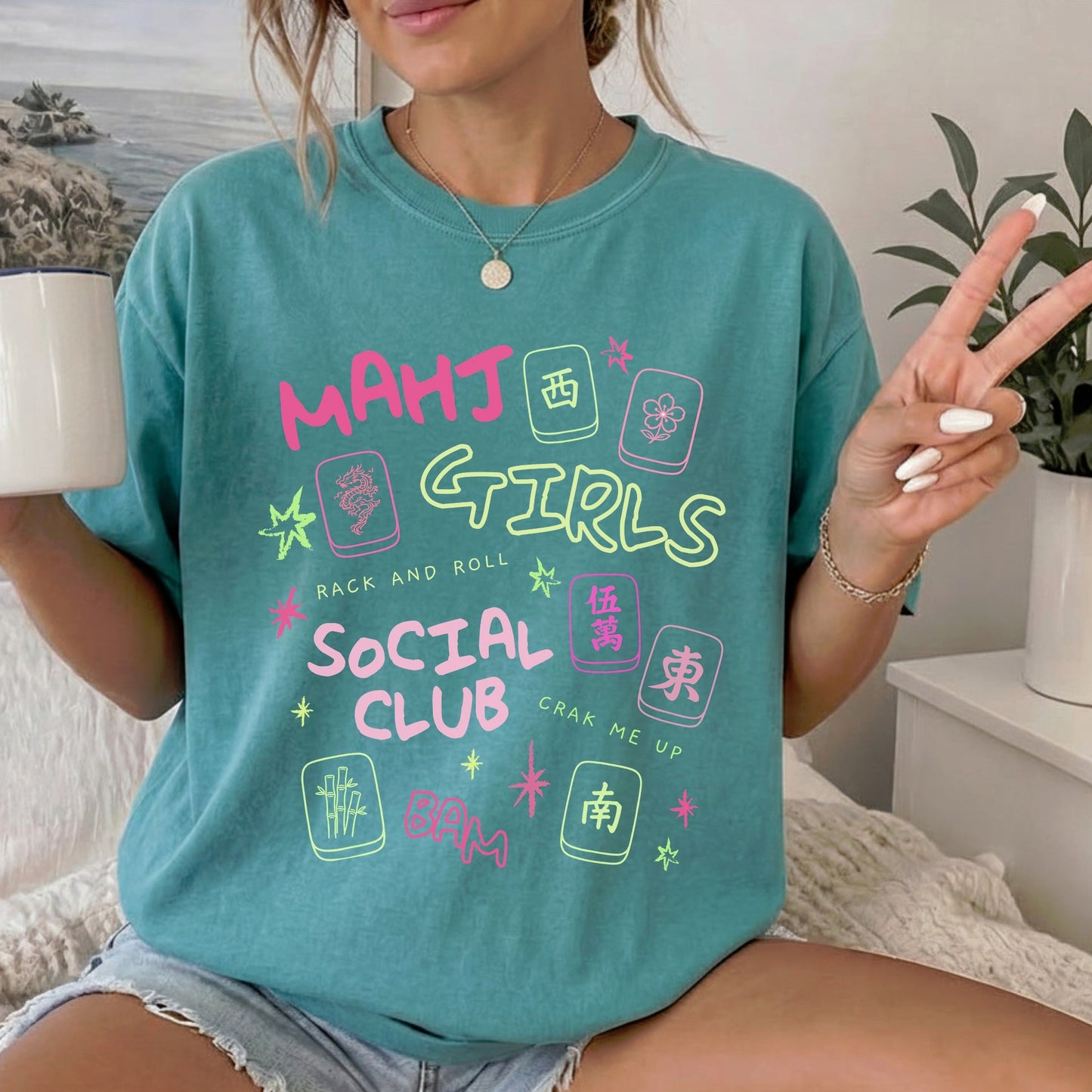 Mahj Girls Social Club Shirt