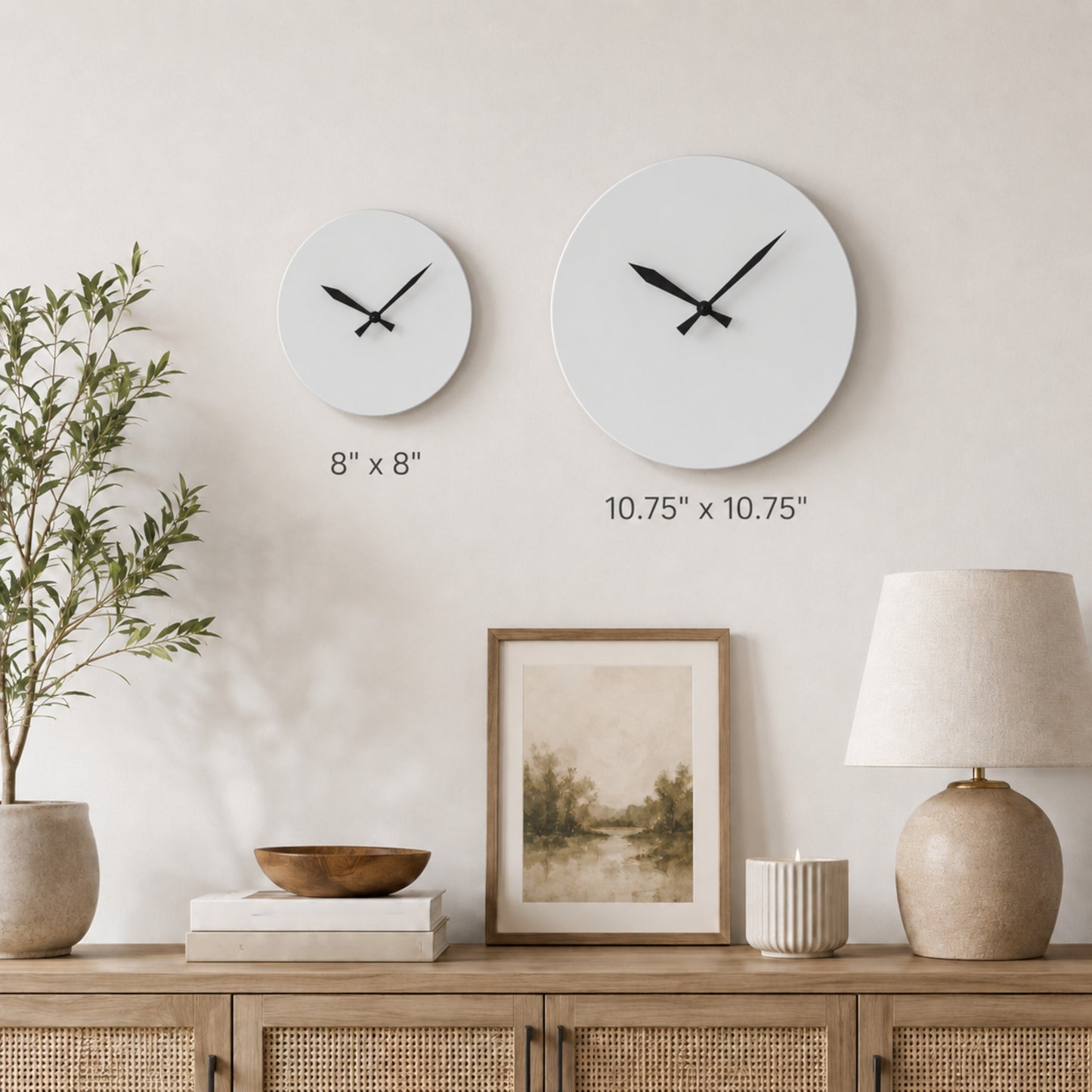 Spooky Halloween Hanging Wall Clock