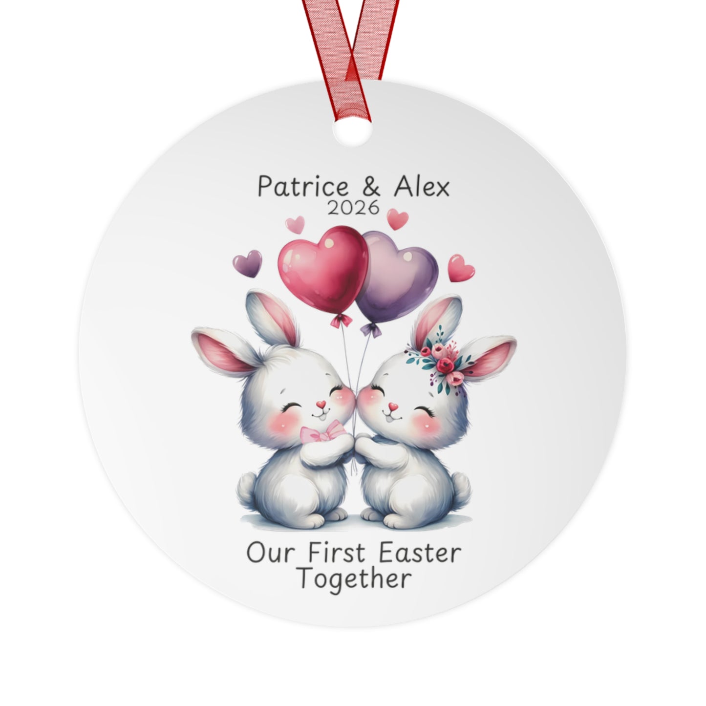 Personalized Our First Easter Together Ornament