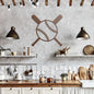 Baseball Wall Decor Metal Sign