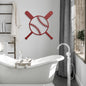 Baseball Wall Decor Metal Sign