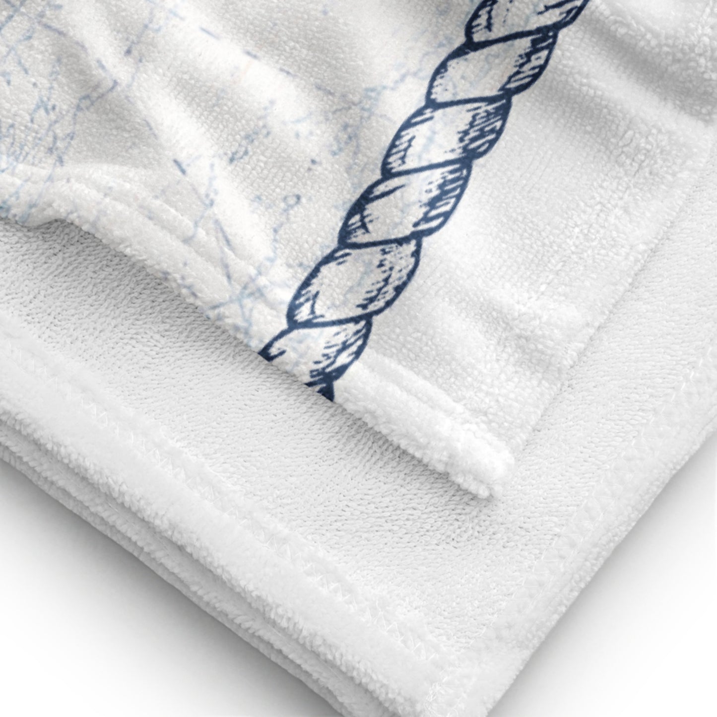 Personalized Coastal Navigator Beach Towel