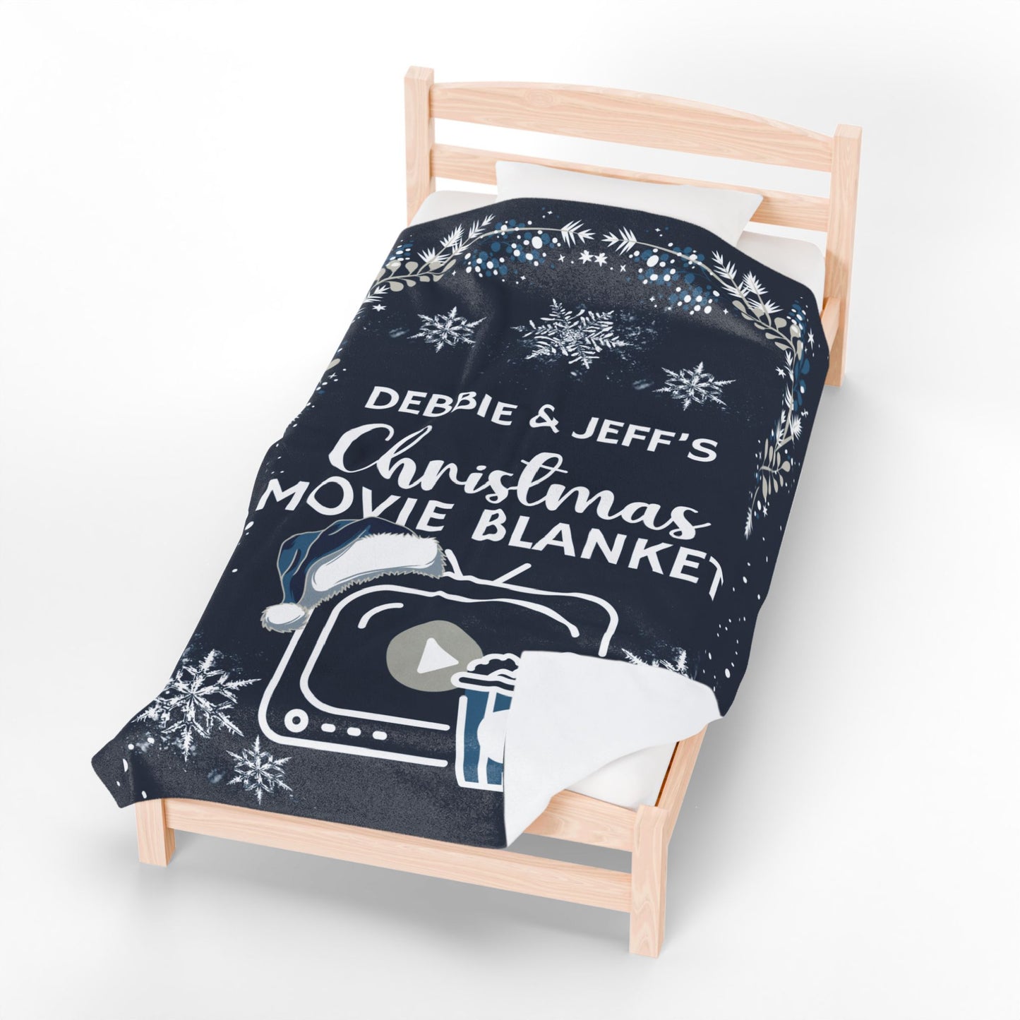 Custom Christmas Movie Blanket