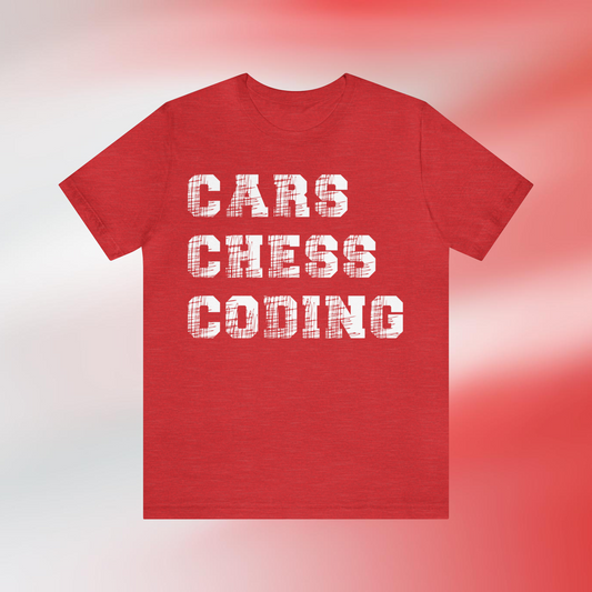 Car Shirt Chess T Shirt Coder Shirt Gift for Car Enthusiast Programmer Gift Ideas Chess Player Gift Unique Shirt Unisex Shirt Chess Gift