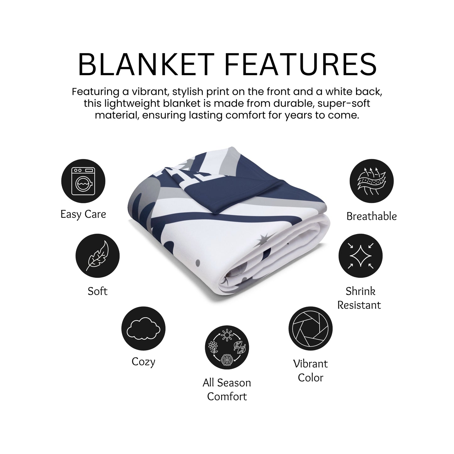 Personalized Cheerleader Blanket