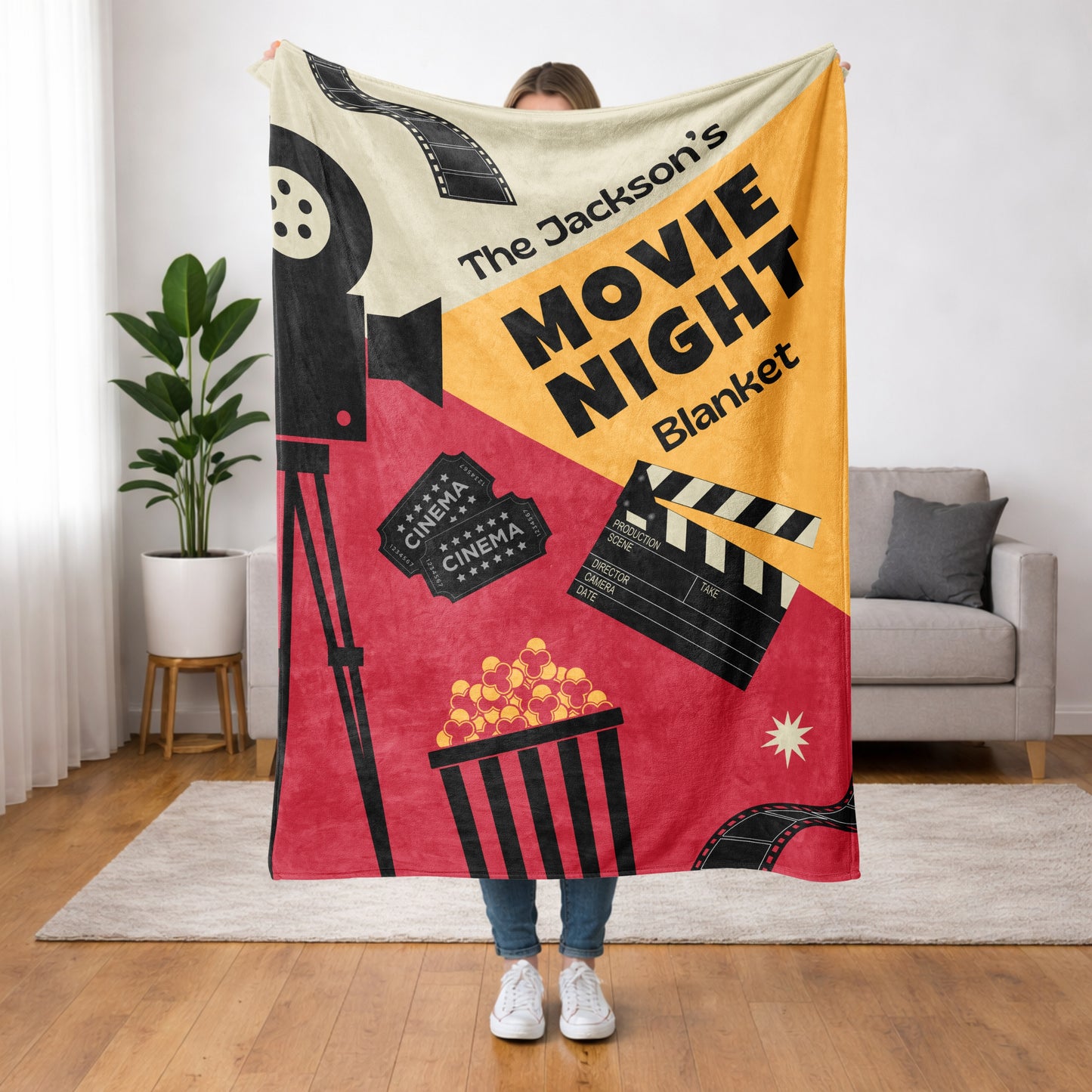 Personalized Movie Blanket