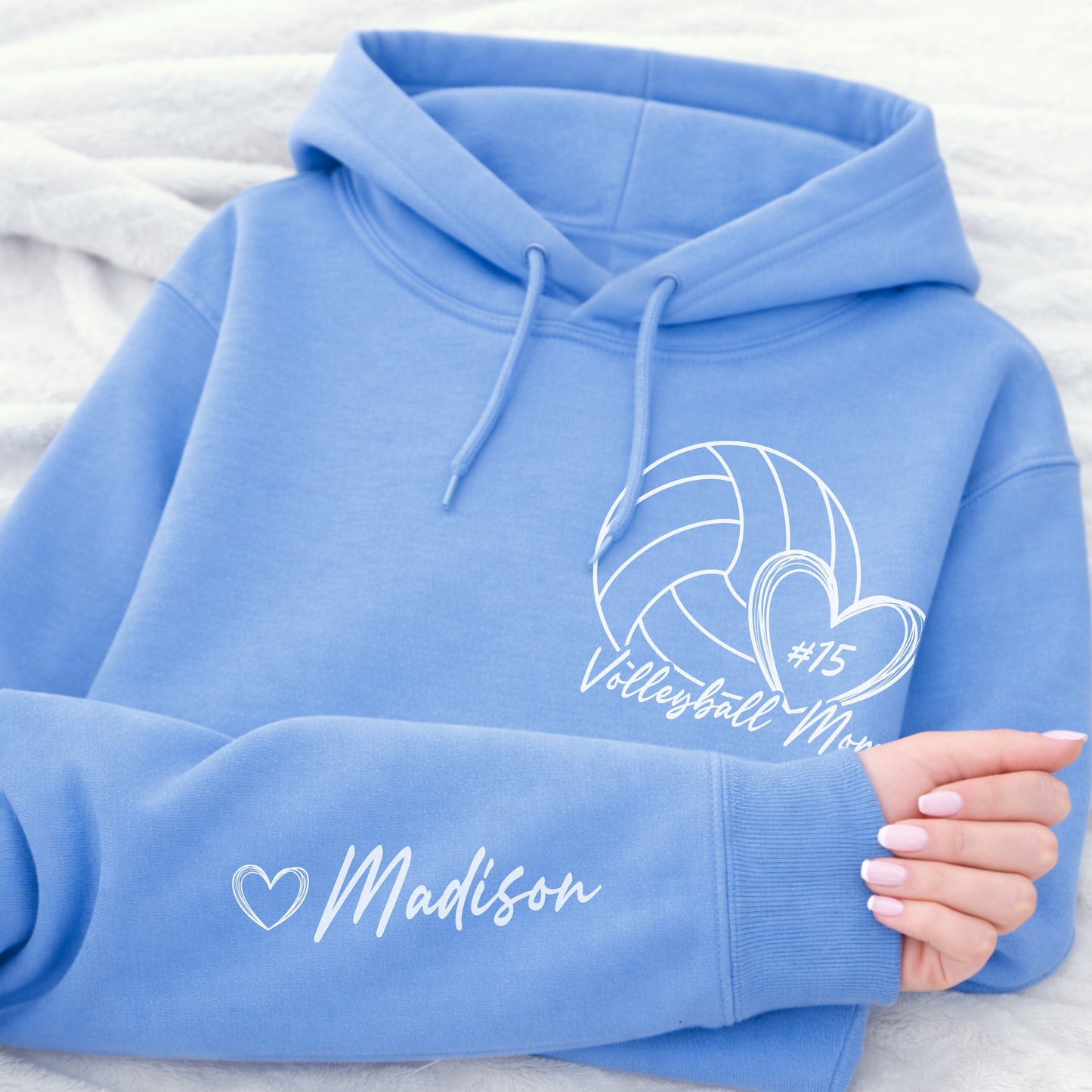 Personalized Volleyball Hoodie