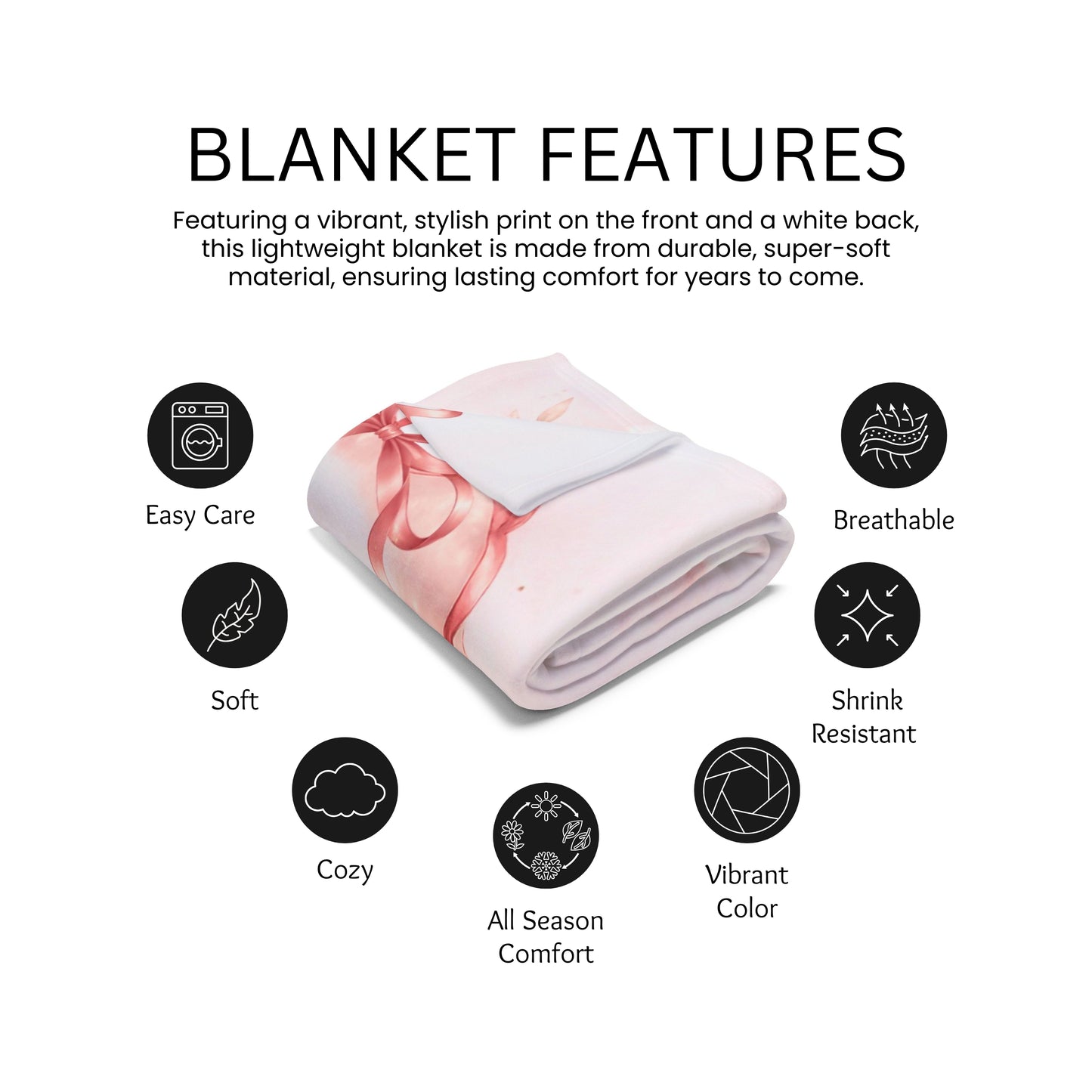 Personalized Dancer Blanket