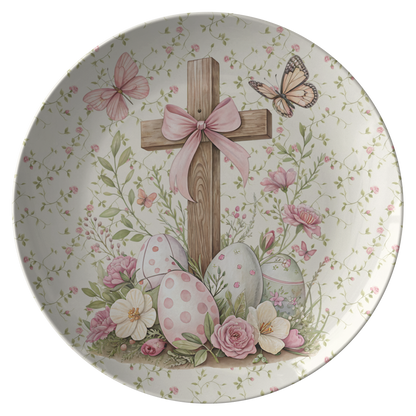 He Is Risen Easter Dinner Plate