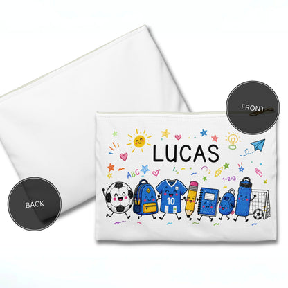 Personalized Soccer Pencil Case