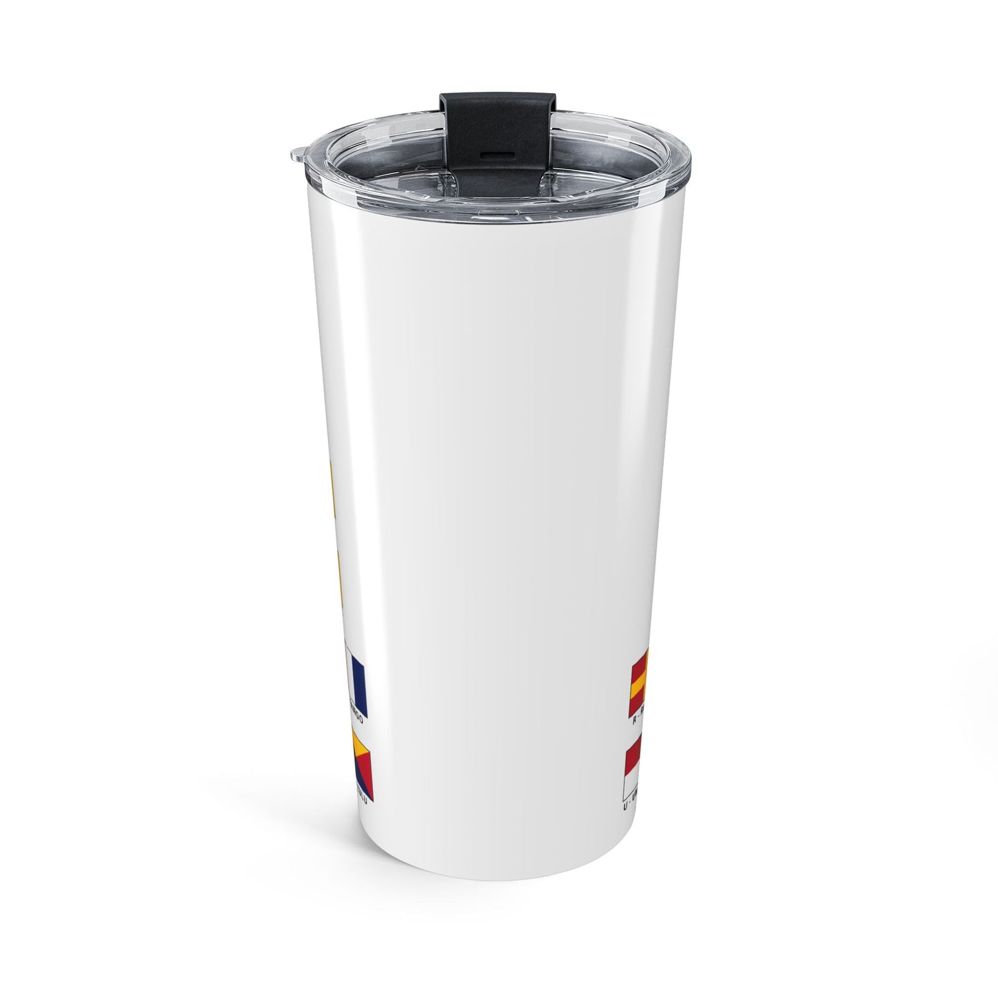 Personalized Nautical Signal Flags 20oz Tumbler