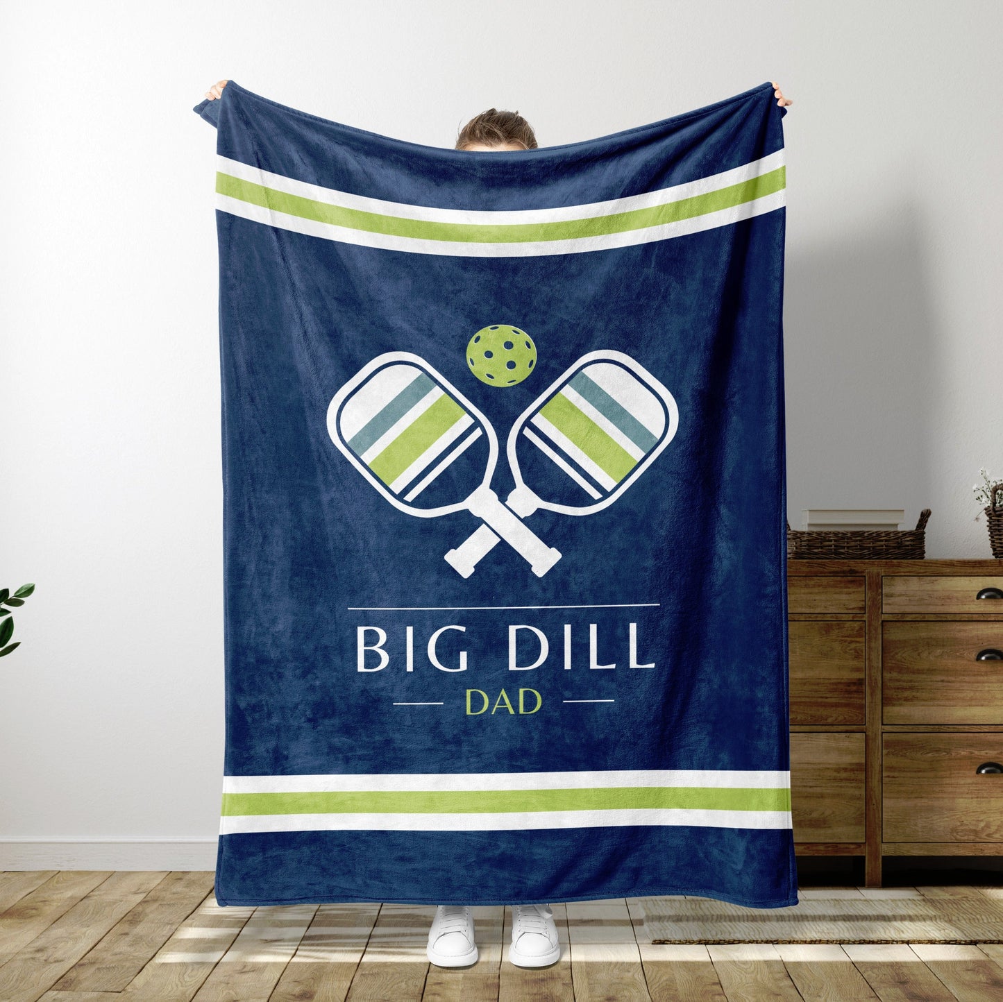 Personalized Pickleball Blanket