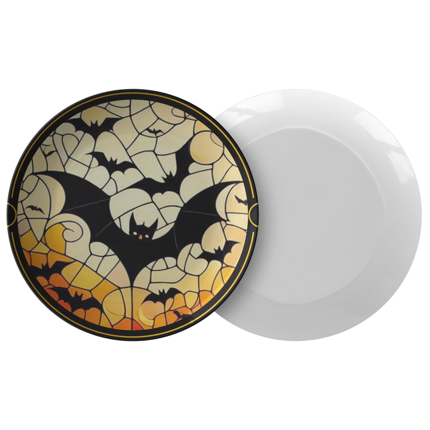 Halloween Bat Plate Halloween Bats Decor