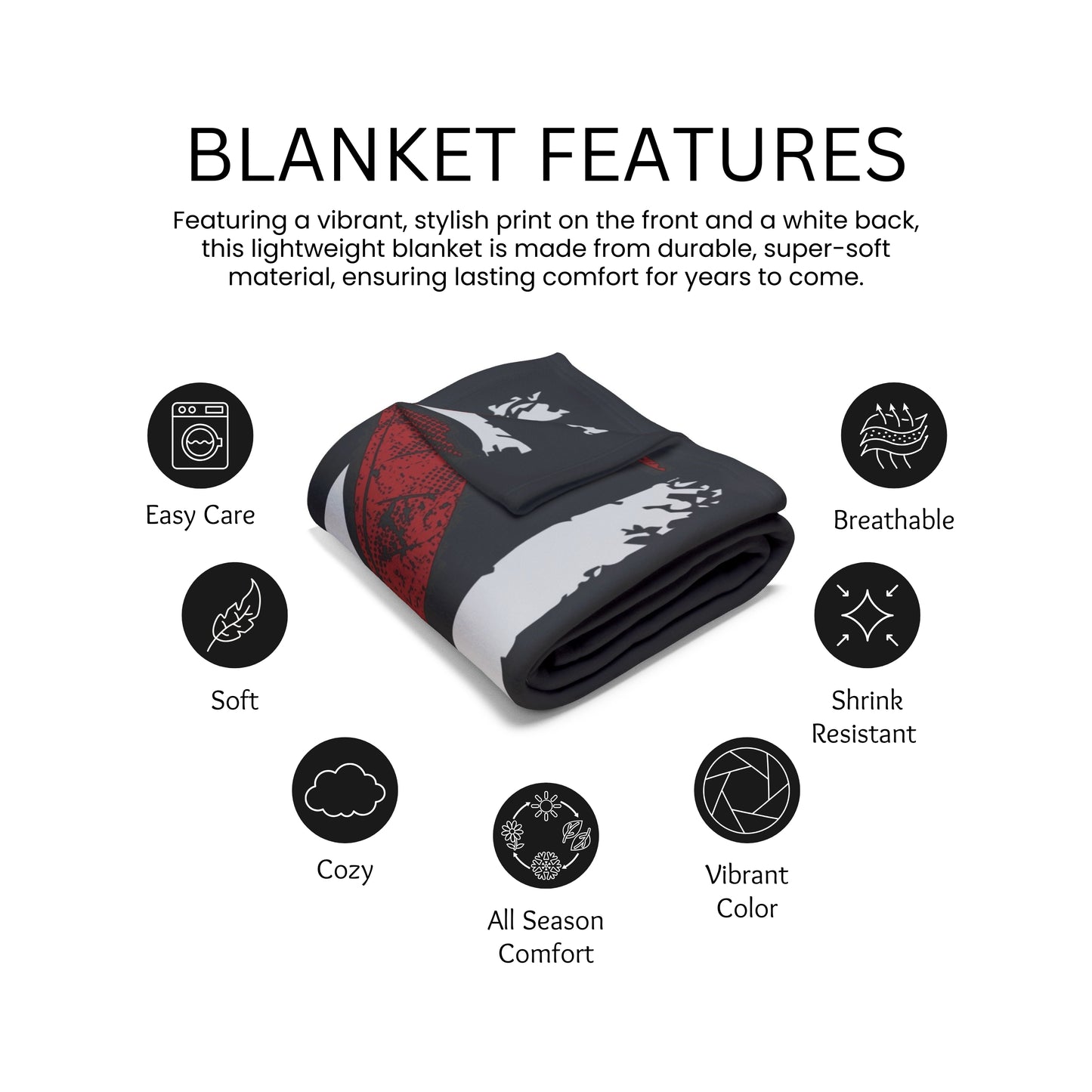 Personalized Hockey Blanket