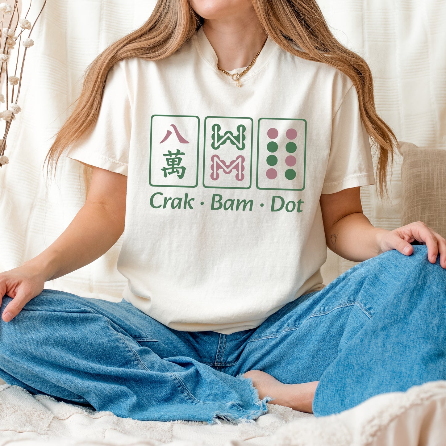 Crak, Bam, Dot Mahjong Shirt