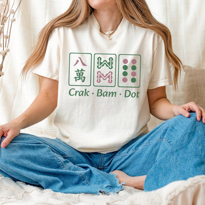 Crak, Bam, Dot Mahjong Shirt