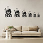Metal Halloween Pumpkin Wall Art Home Decor