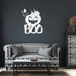 Metal Halloween Pumpkin Wall Art Home Decor