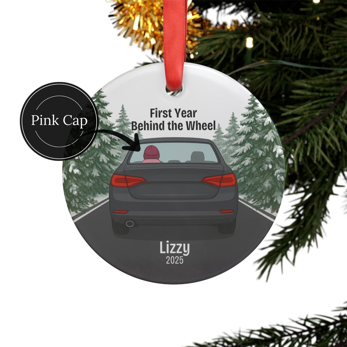 Personalized New Driver Ornament
