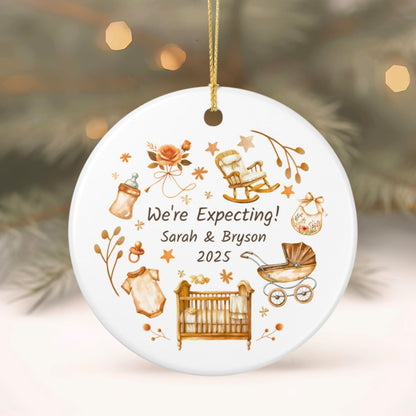Expecting Parents Ornament Newly Pregnant Gift