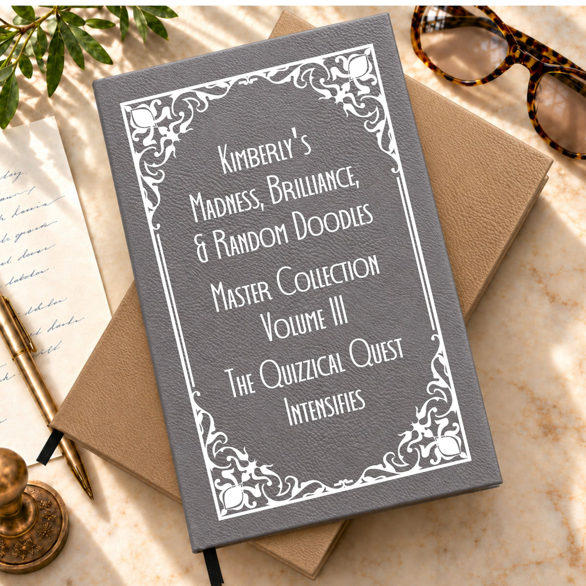 Custom Sarcastic Notebook Gift Set