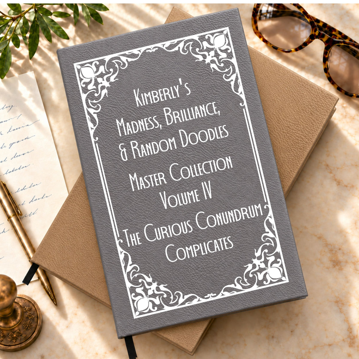 Custom Sarcastic Notebook Gift Set