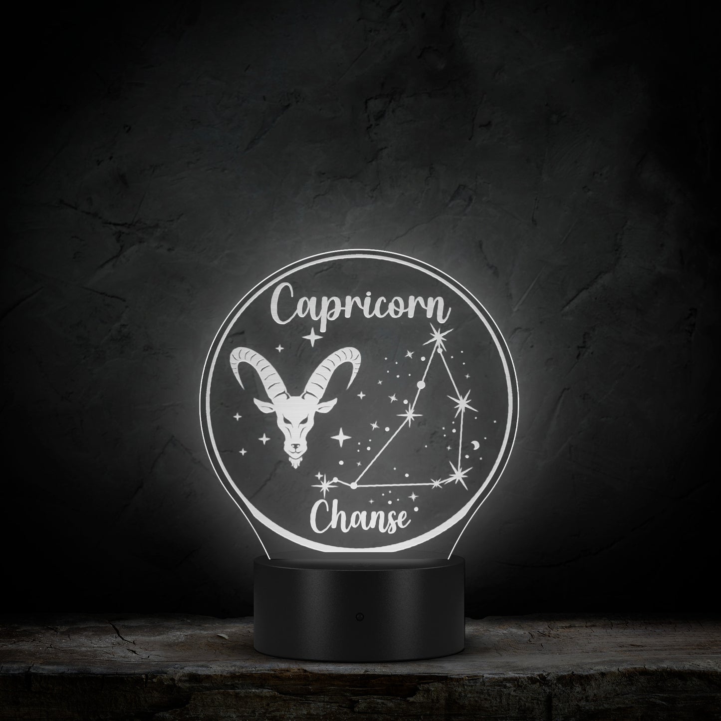 Personalized Capricorn Light Capricorn Gift Ideas