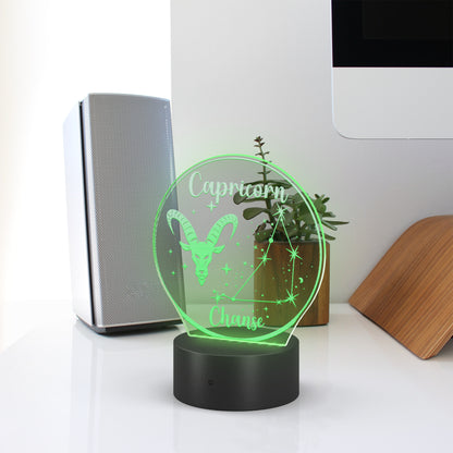 Personalized Capricorn Light Capricorn Gift Ideas
