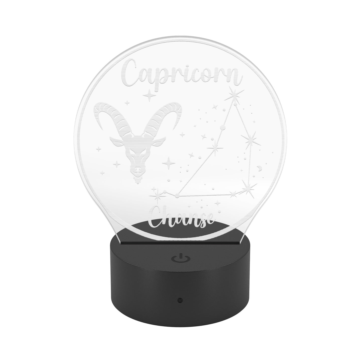 Personalized Capricorn Light Capricorn Gift Ideas