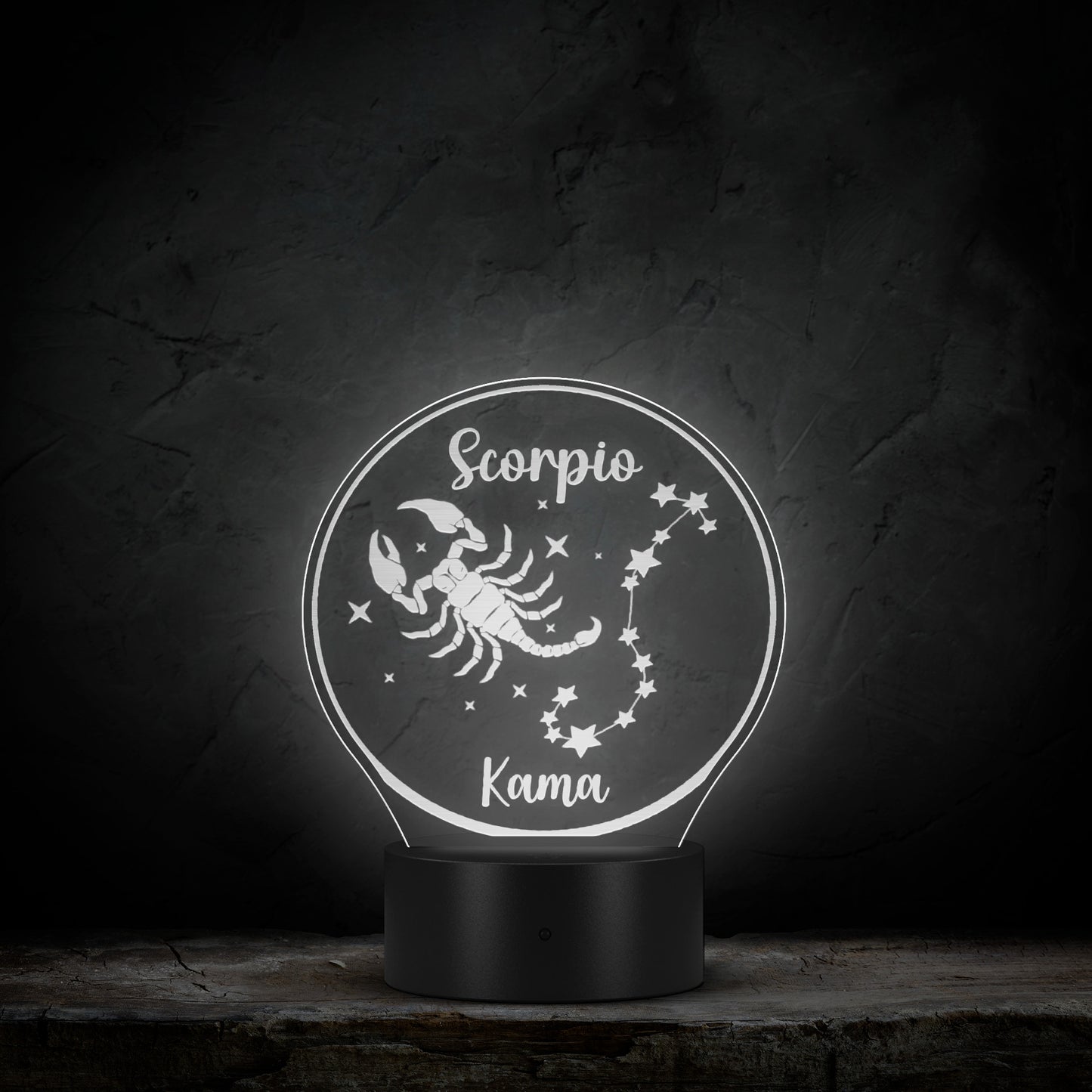 Personalized Scorpio Light Scorpio Gift Ideas