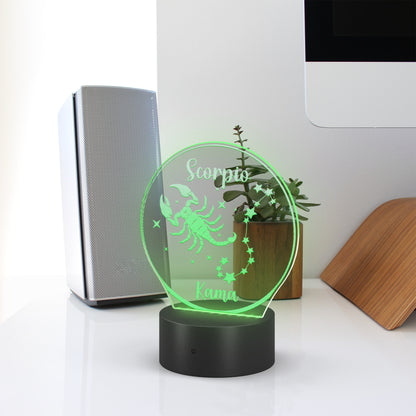Personalized Scorpio Light Scorpio Gift Ideas
