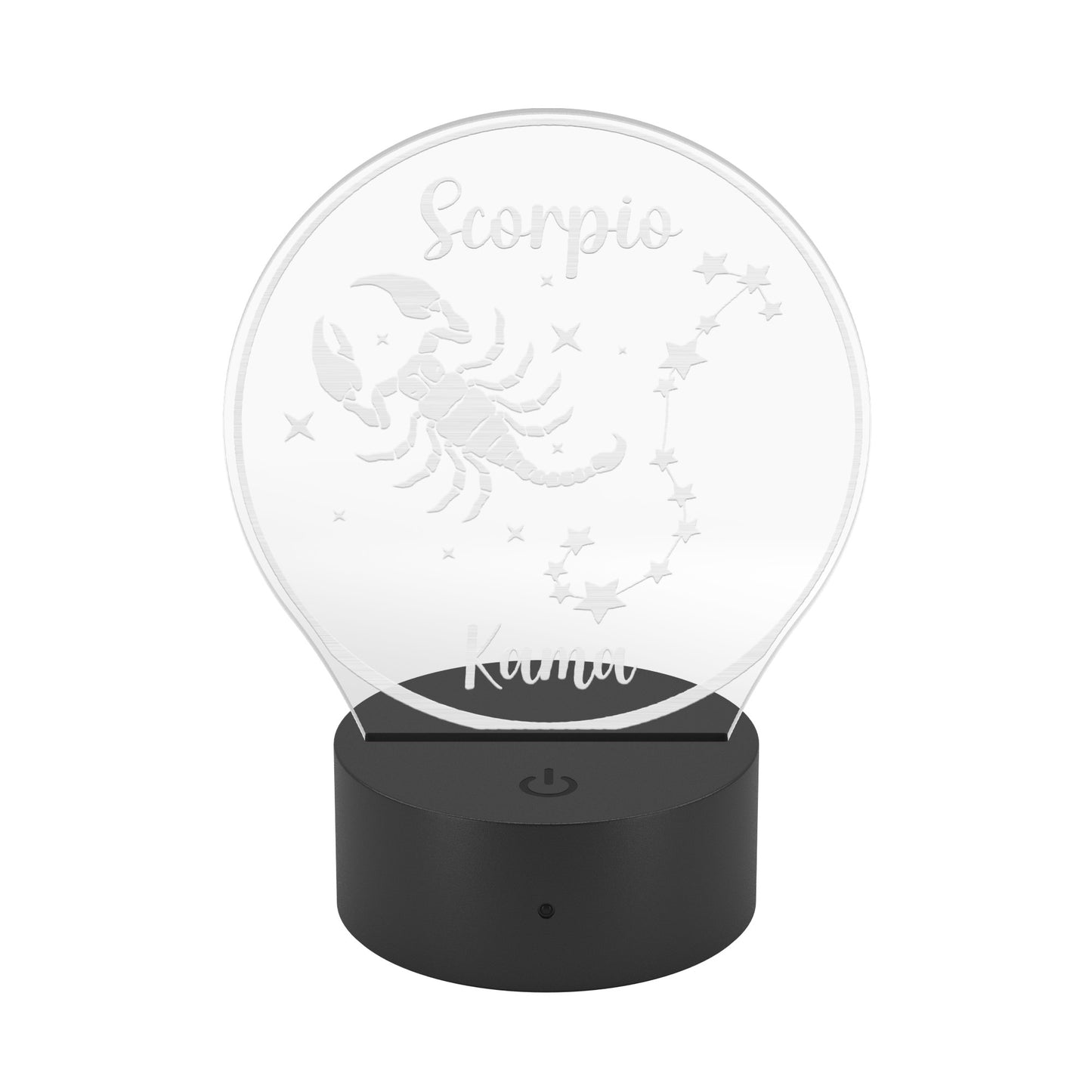 Personalized Scorpio Light Scorpio Gift Ideas