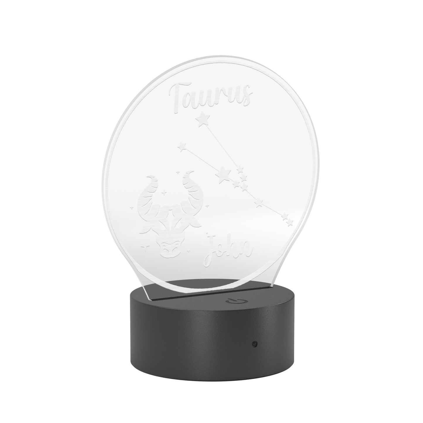 Personalized Taurus LED Light Taurus Gift Ideas