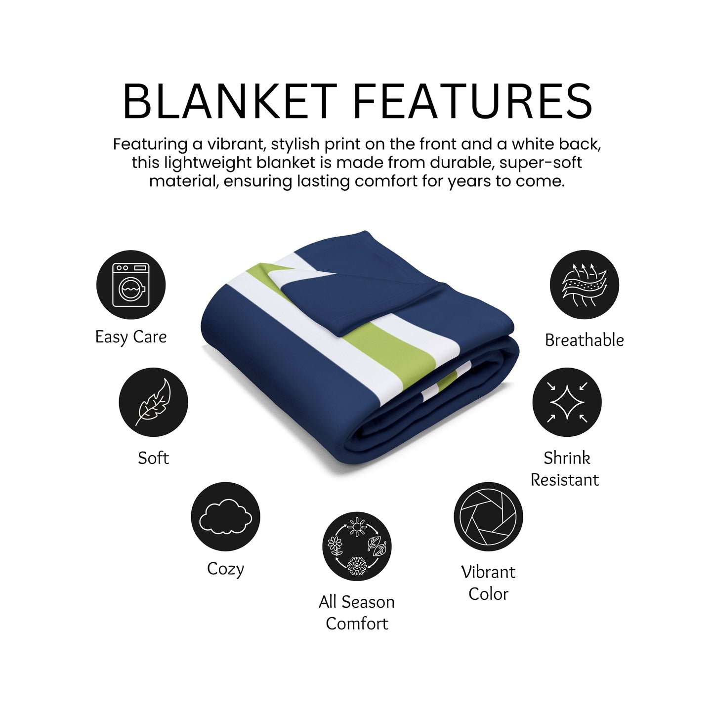 Personalized Pickleball Blanket