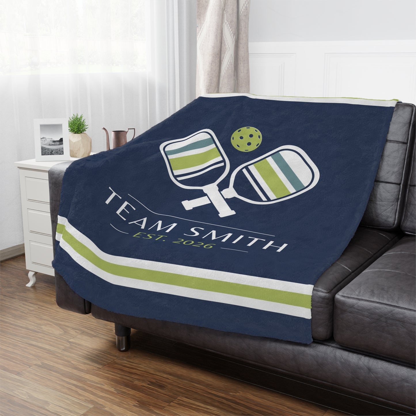 Personalized Pickleball Blanket