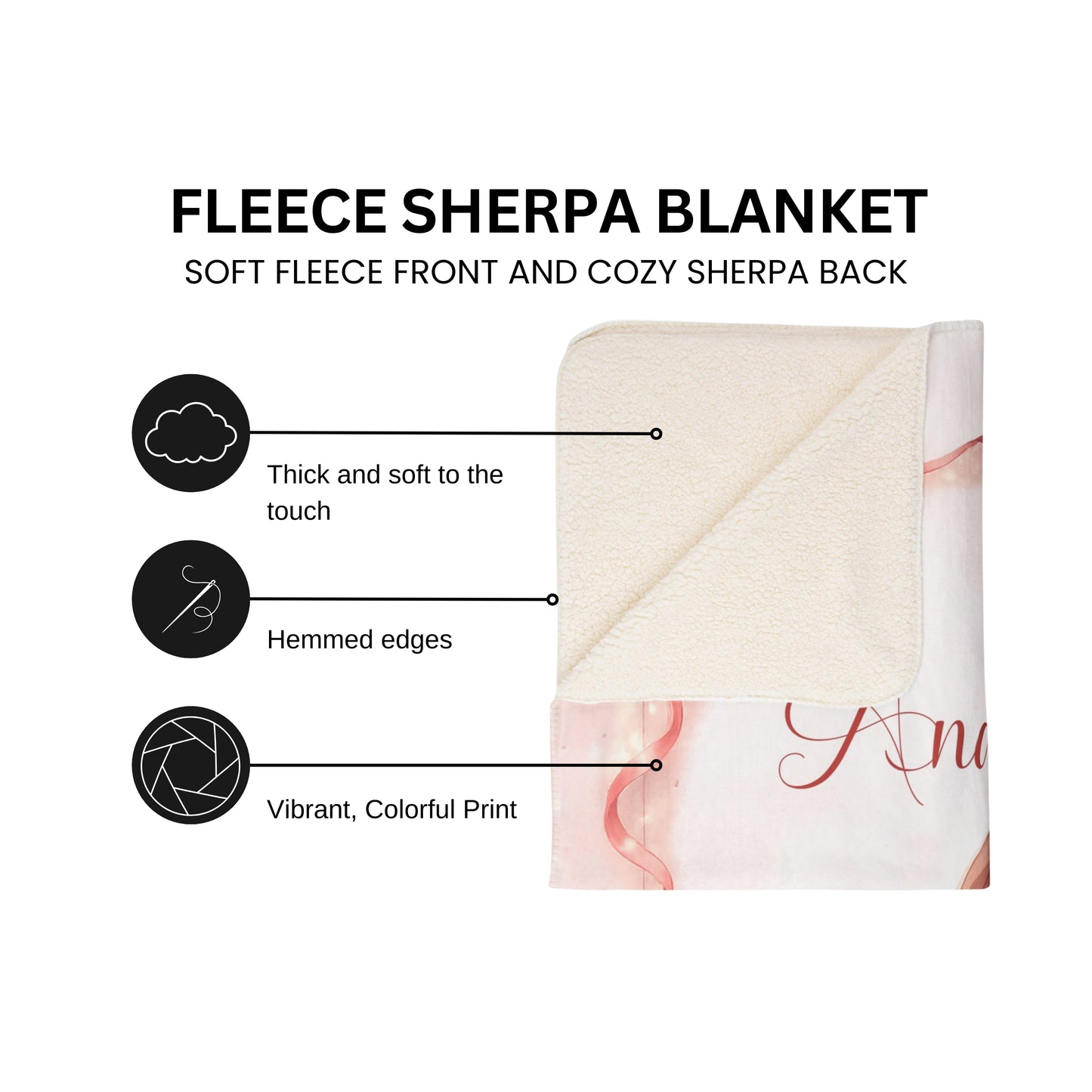 Personalized Dancer Blanket