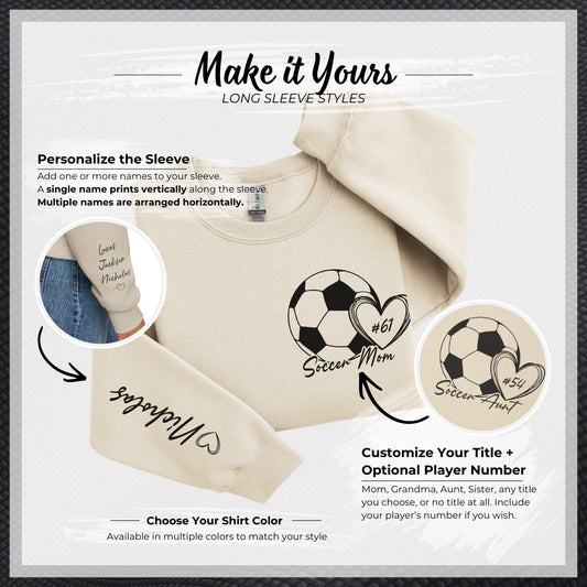 Personalized Soccer Sweatshirt