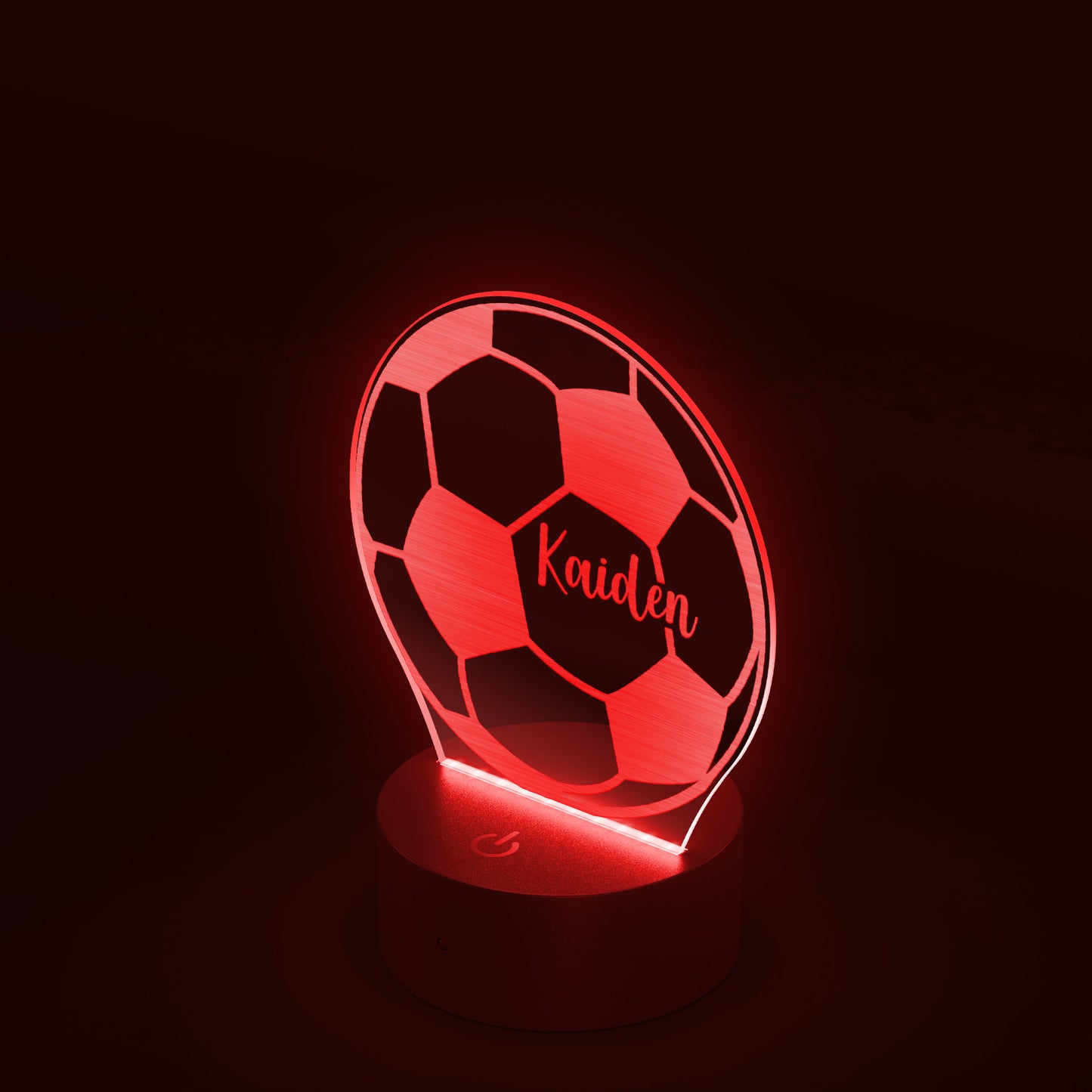 Personalized Soccer Gift Custom Night Light