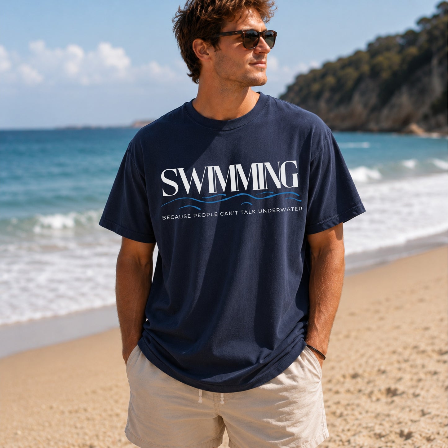 Funny Swim Shirt