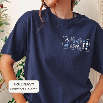 Mahjong Crak, Bam, Dot Tile Shirt