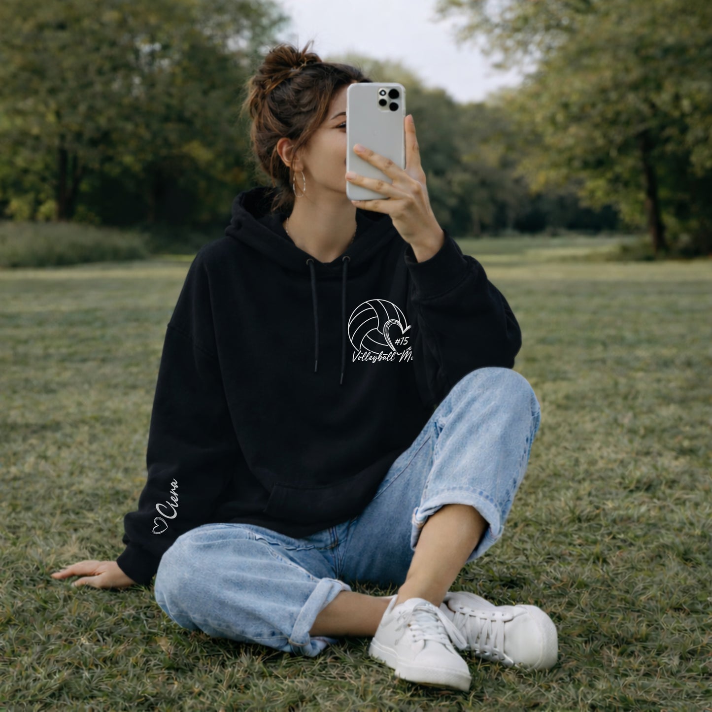 Personalized Volleyball Hoodie