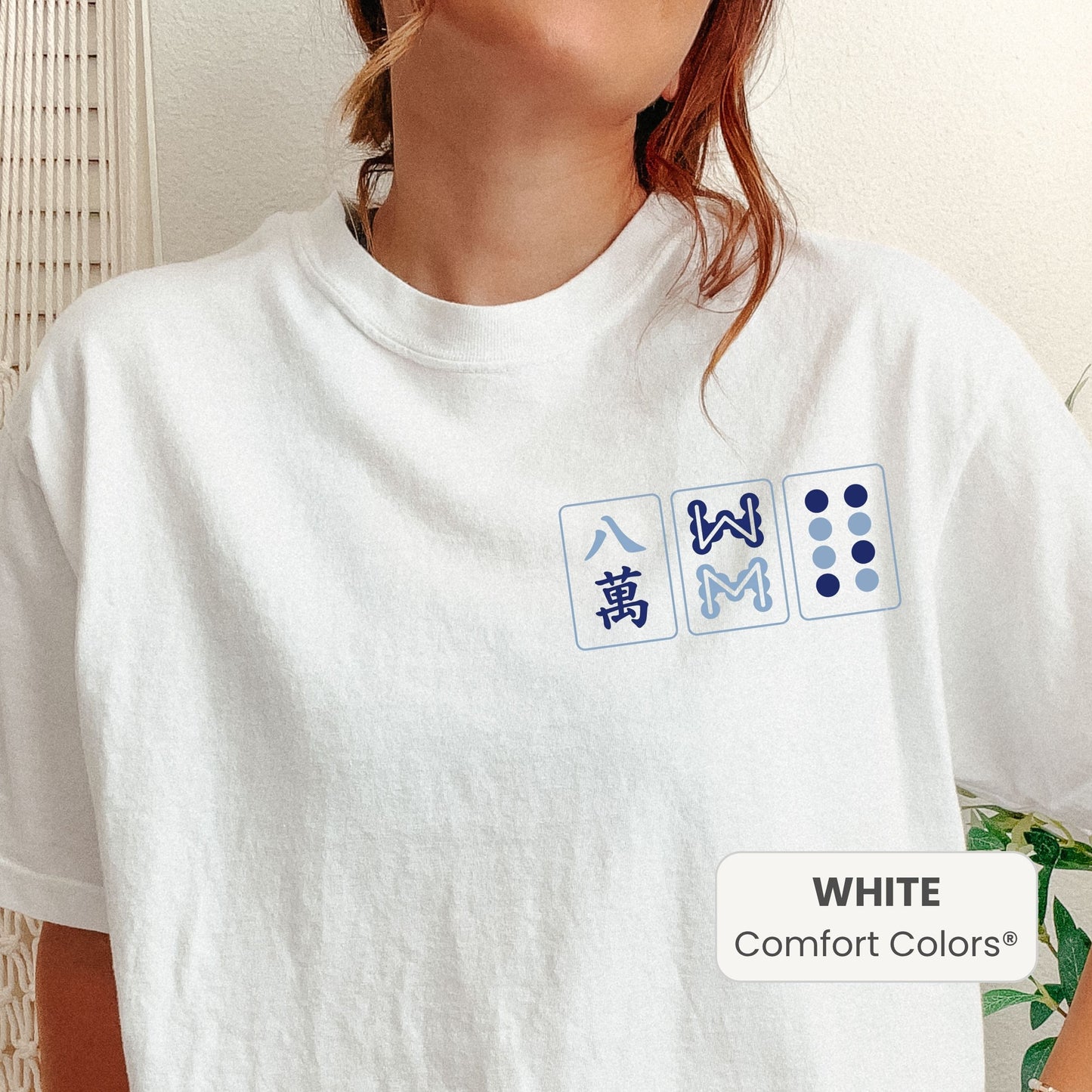 Mahjong Crak, Bam, Dot Tile Shirt
