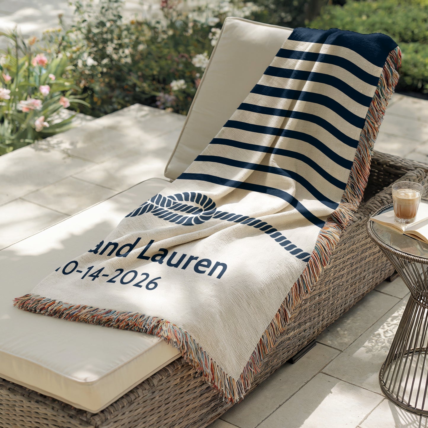 Tie The Knot Woven Blanket