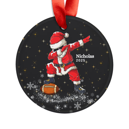Personalized Football Ornament