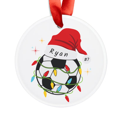 Soccer Ball Christmas Ornament