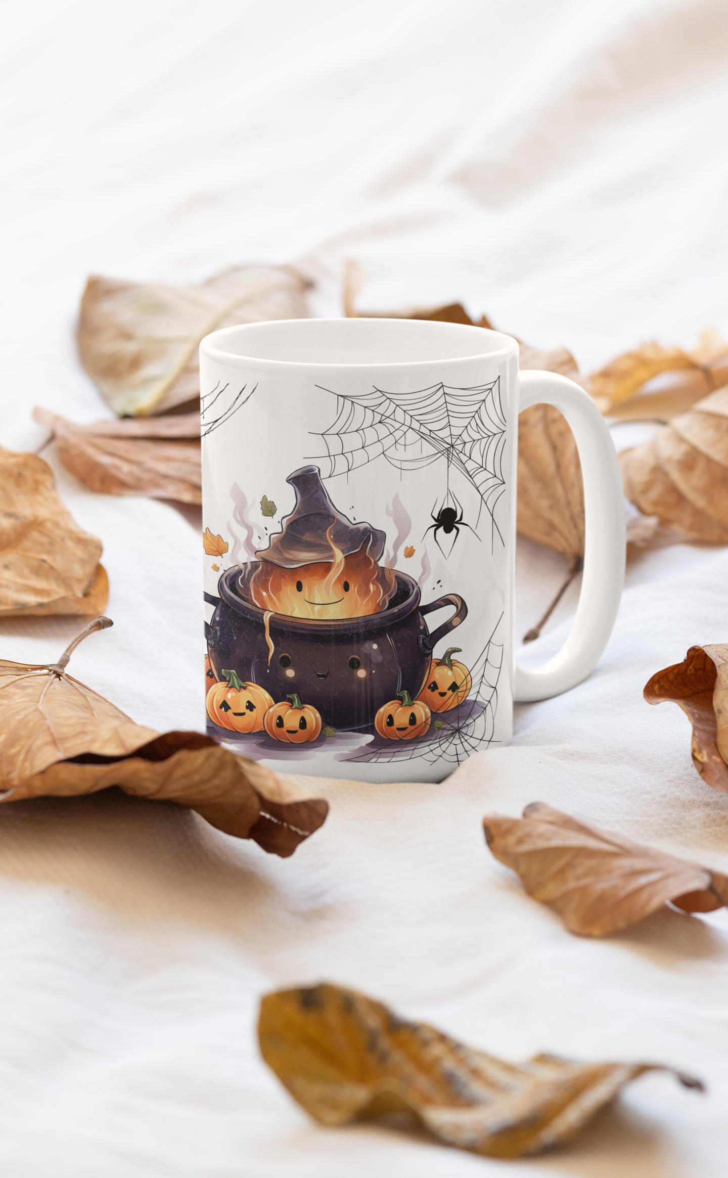 Retro Witchy Brew Cute Retro Halloween Coffee Mug