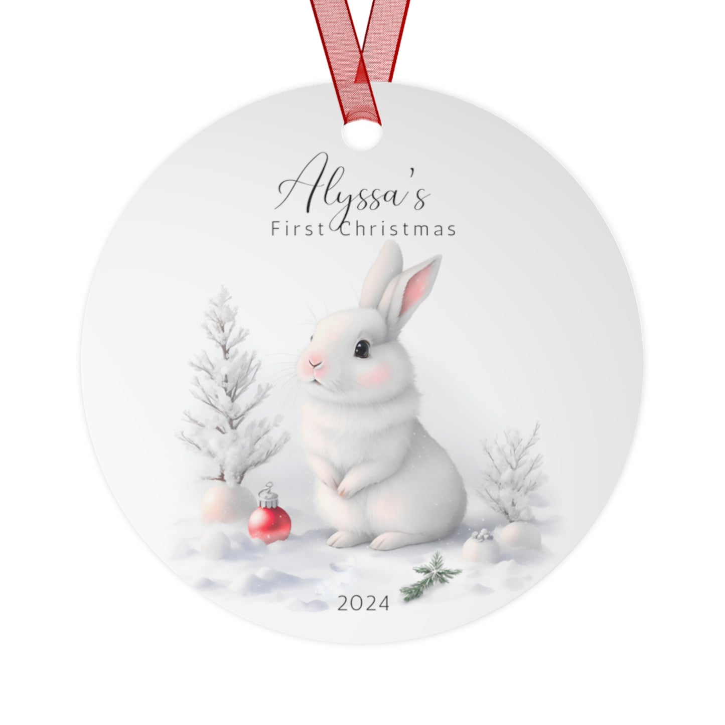 Baby First Christmas Ornament Personalized Keepsake