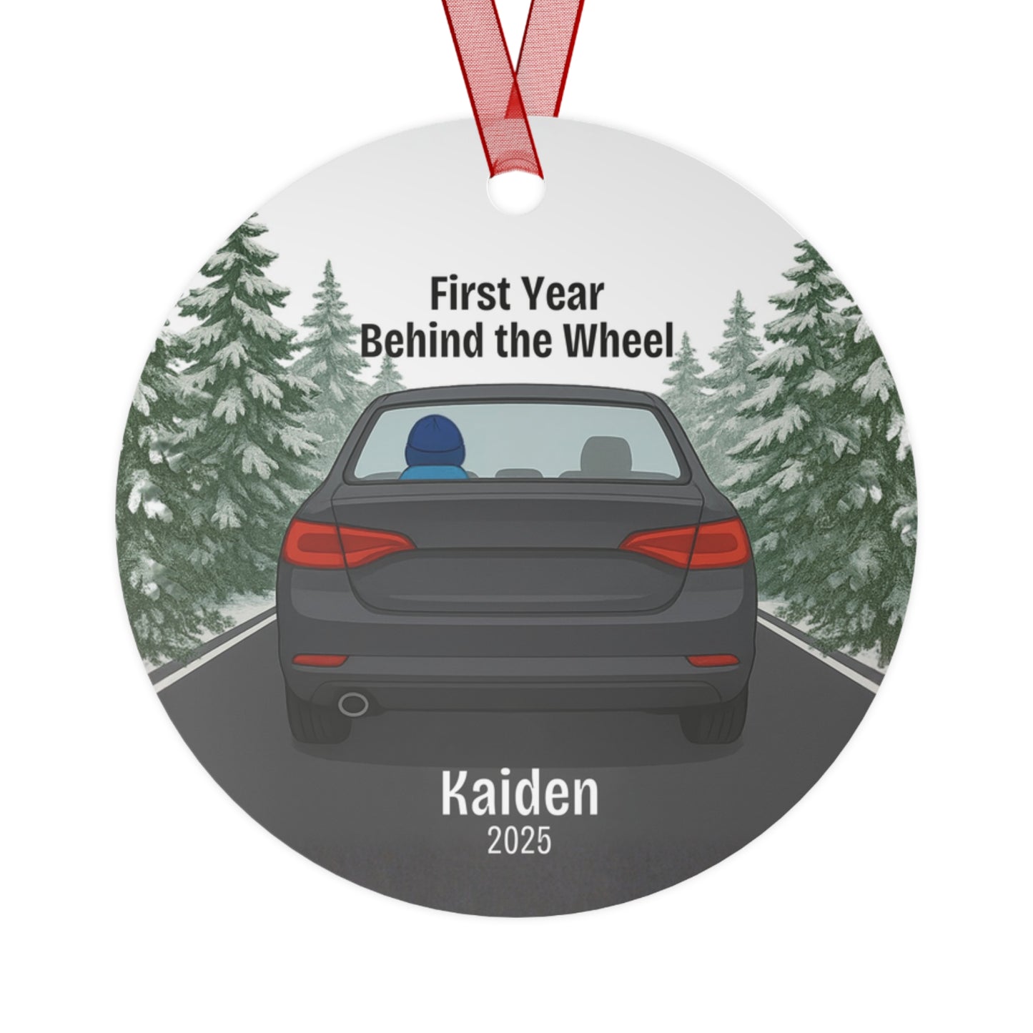 Personalized New Driver Ornament